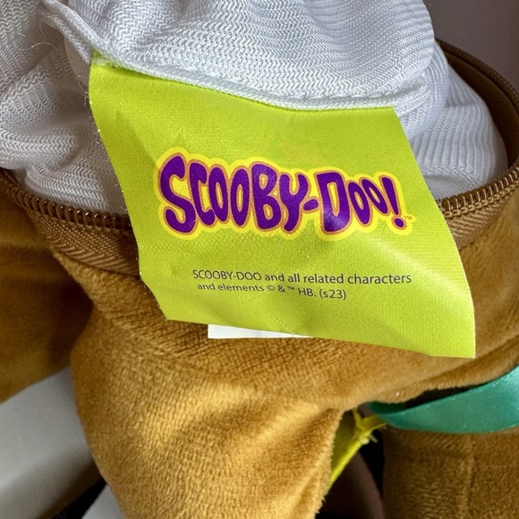 Scooby-Doo Plush Backpack Purse Hanna-Barbera 2023 15" - Picture 7 of 12